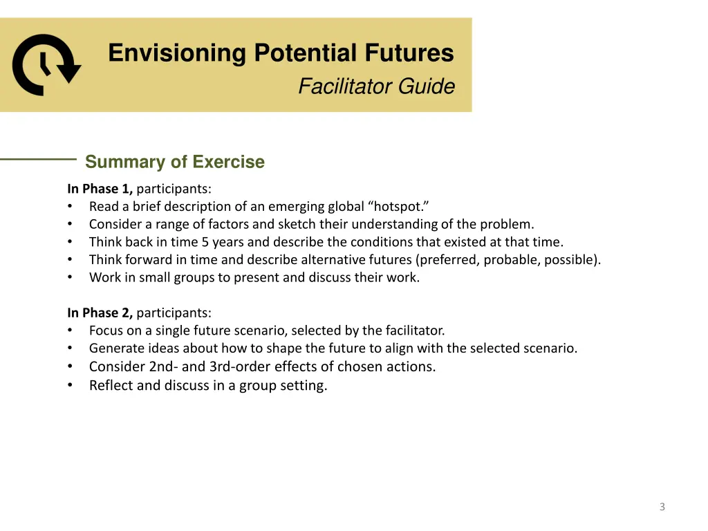 envisioning potential futures 2