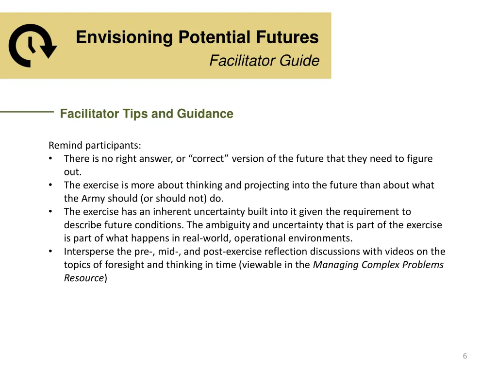 envisioning potential futures 5