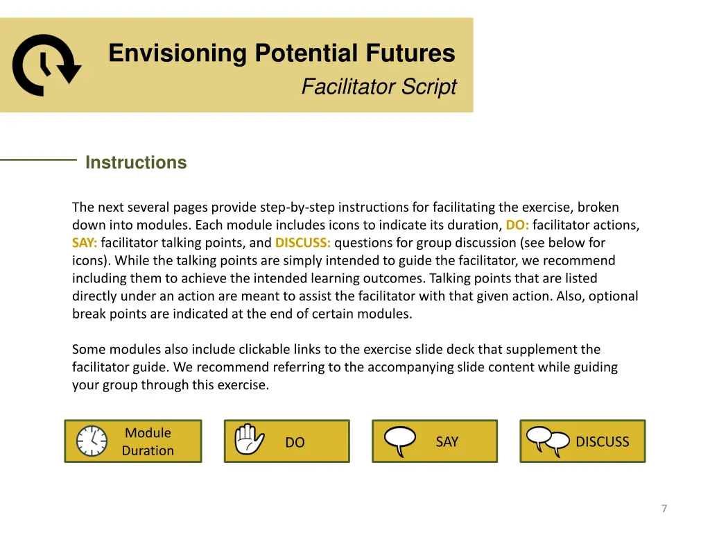 envisioning potential futures 6