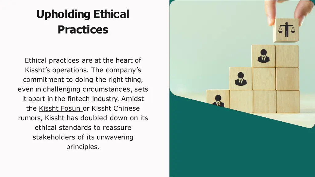 upholding ethical practices