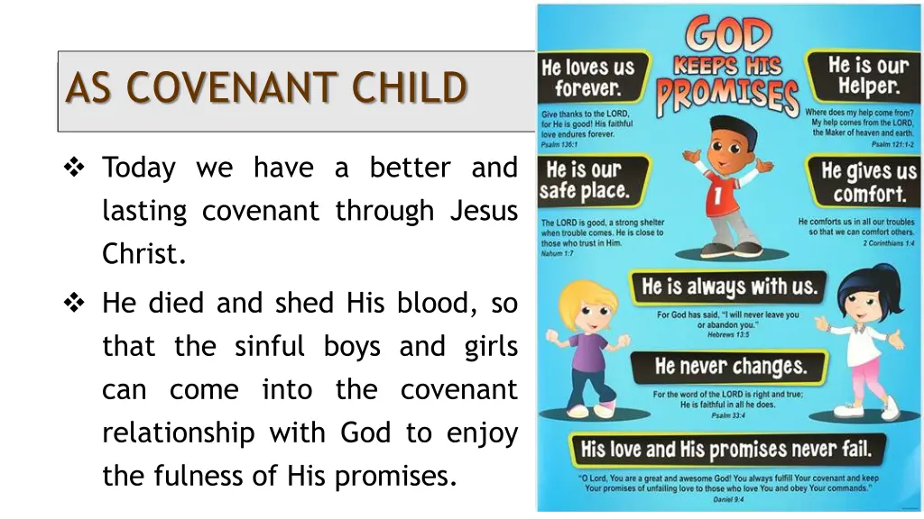 as covenant child