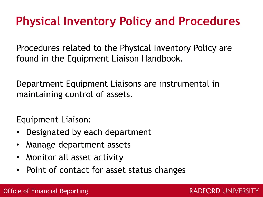 physical inventory policy and procedures 1