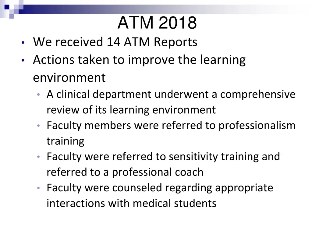 atm 2018