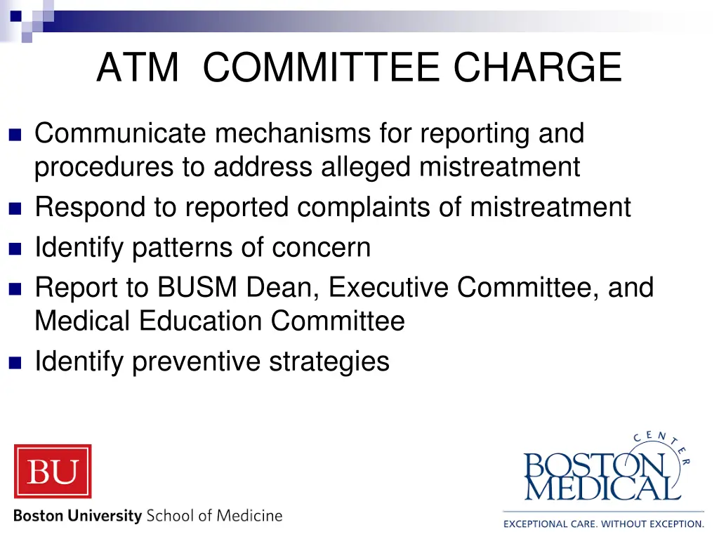 atm committee charge