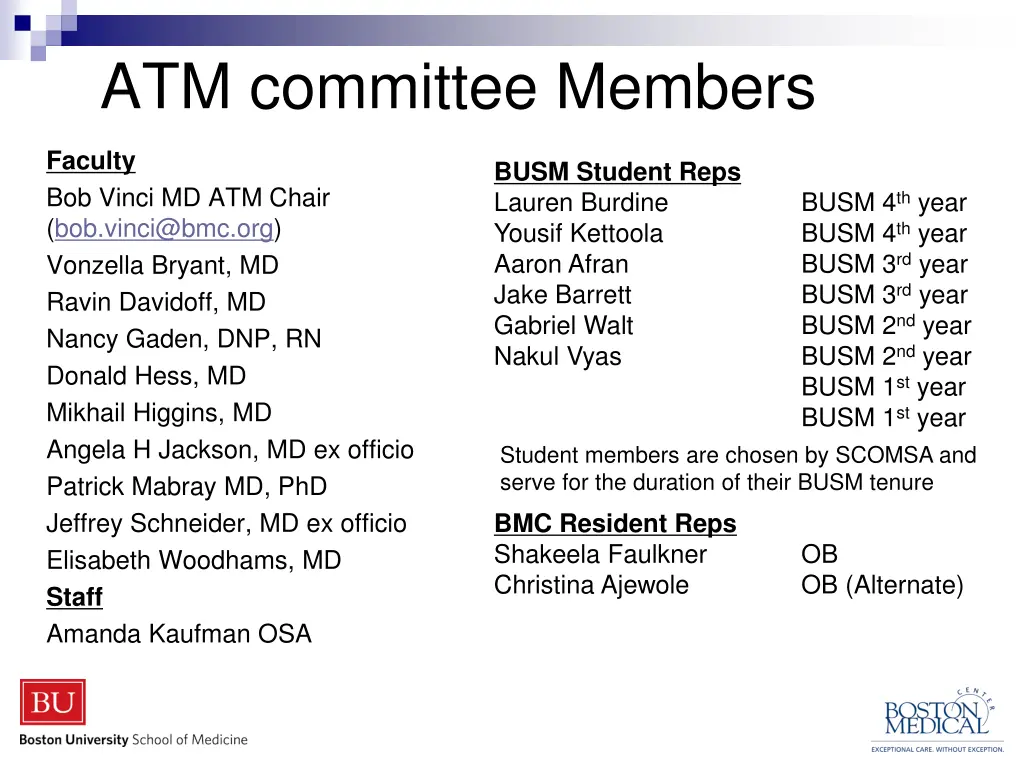 atm committee members