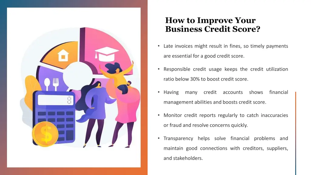 how to improve your business credit score