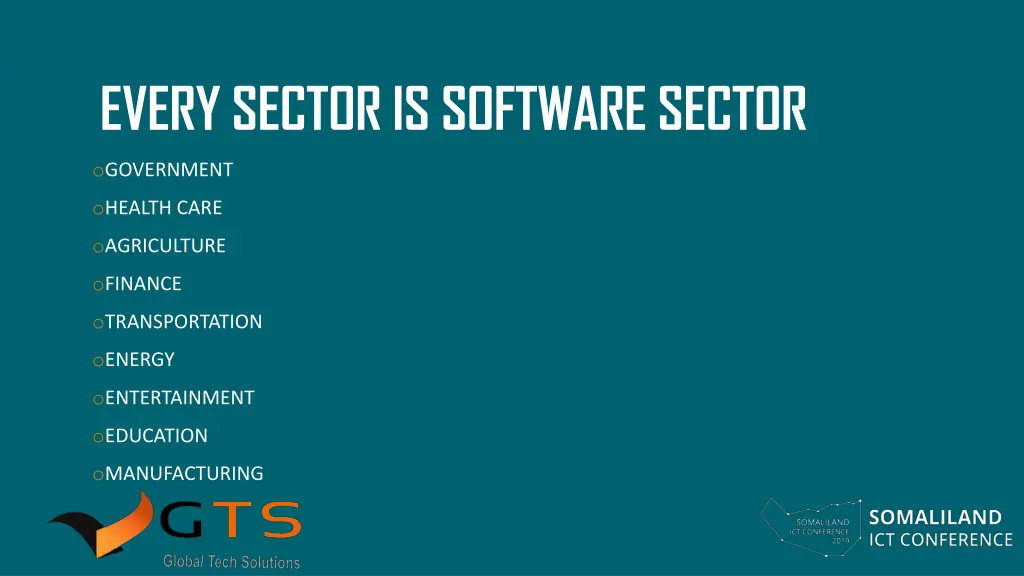 every sector is software sector