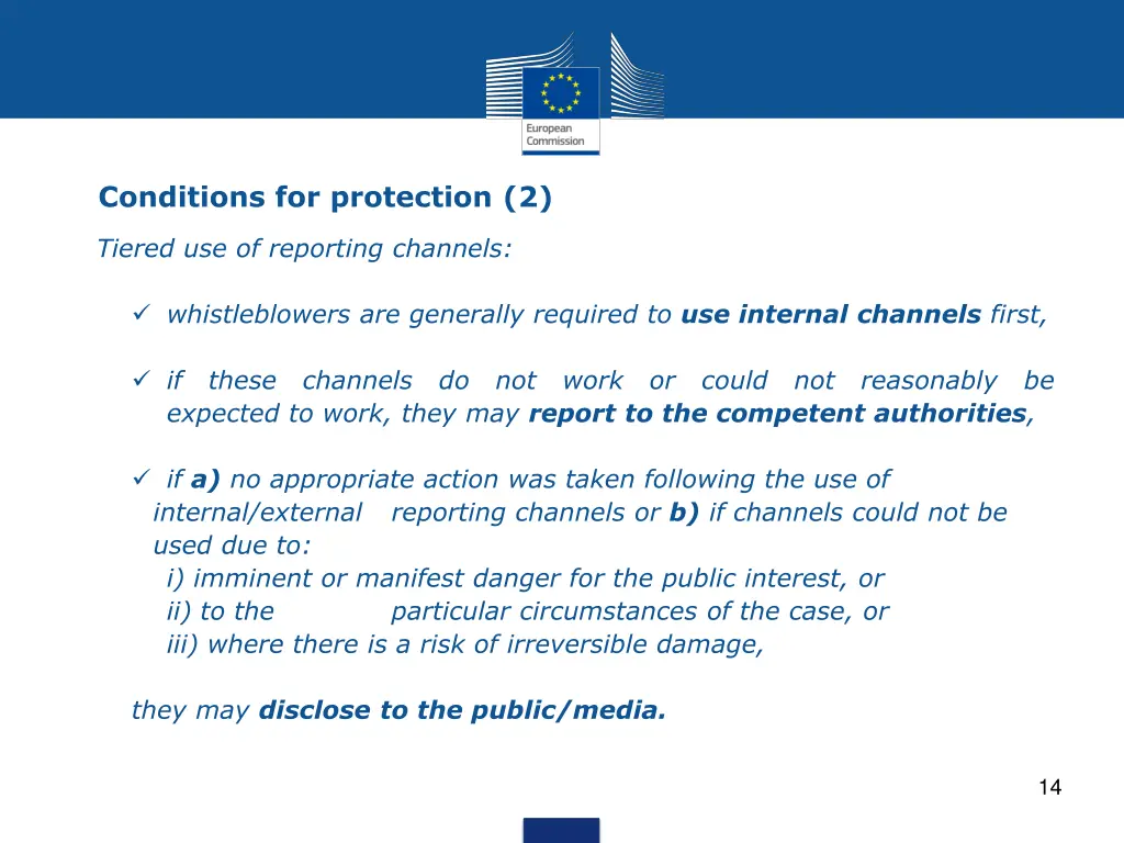 conditions for protection 2