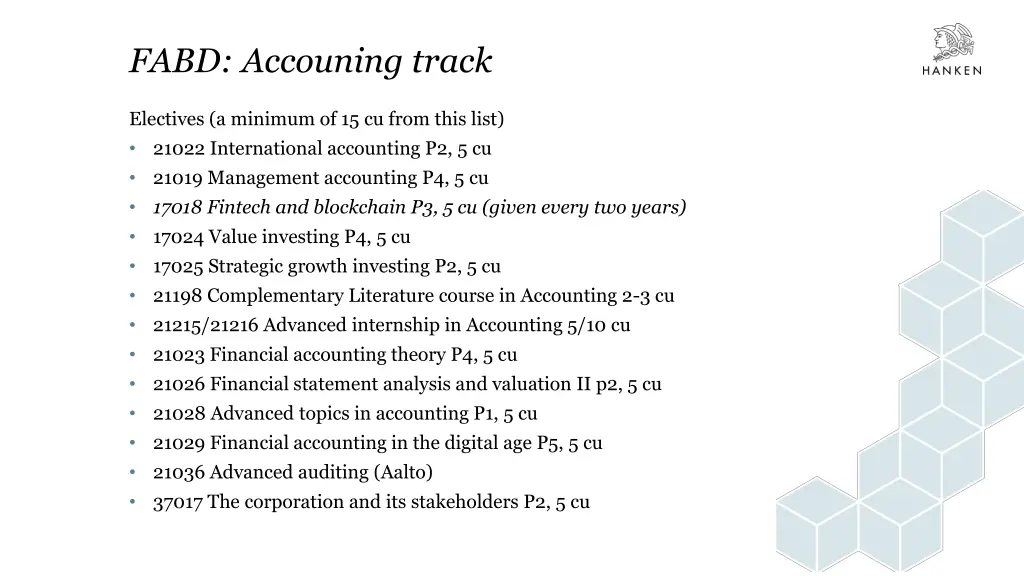 fabd accouning track