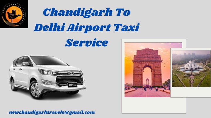 chandigarh to delhi airport taxi service