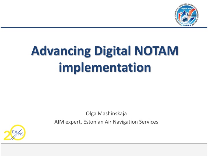 advancing digital notam implementation