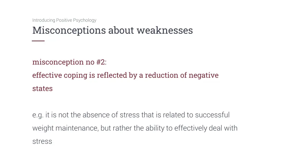 introducing positive psychology misconceptions 2