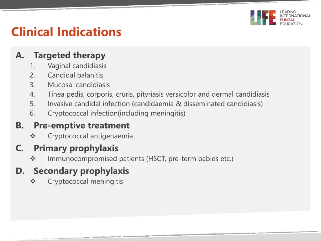 clinical indications