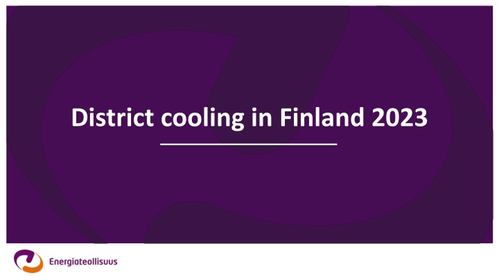 district cooling in finland 2023