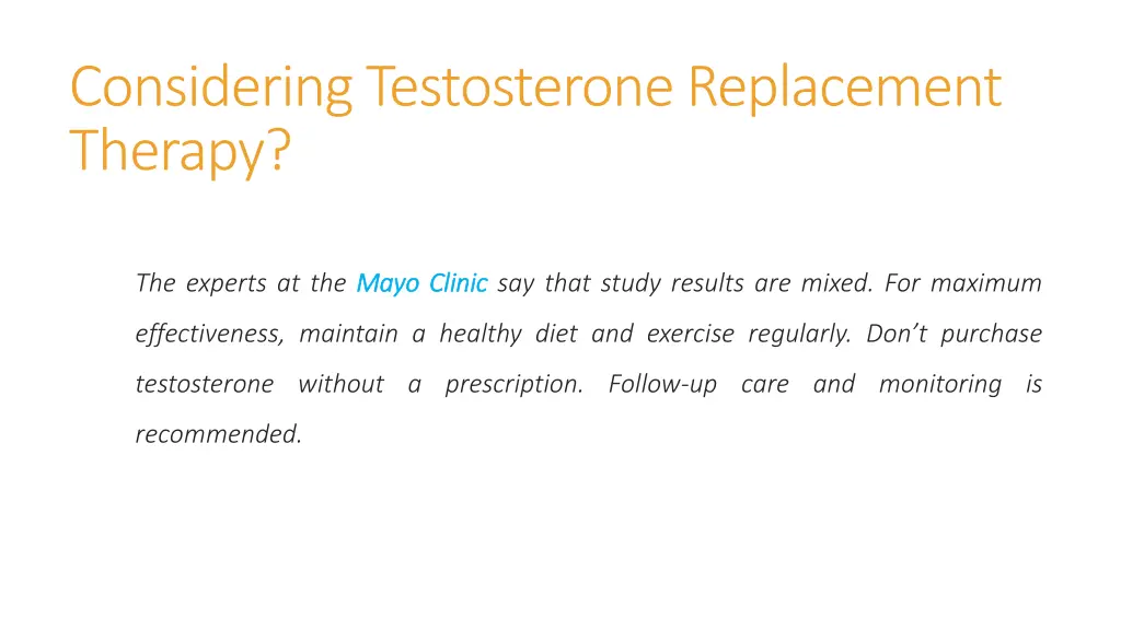 considering testosterone replacement therapy 1