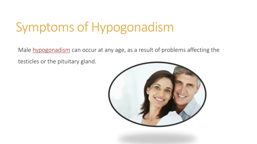 symptoms of hypogonadism