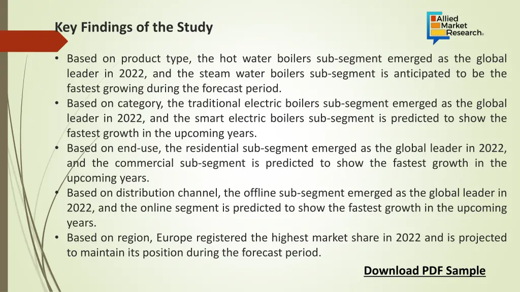 key findings of the study