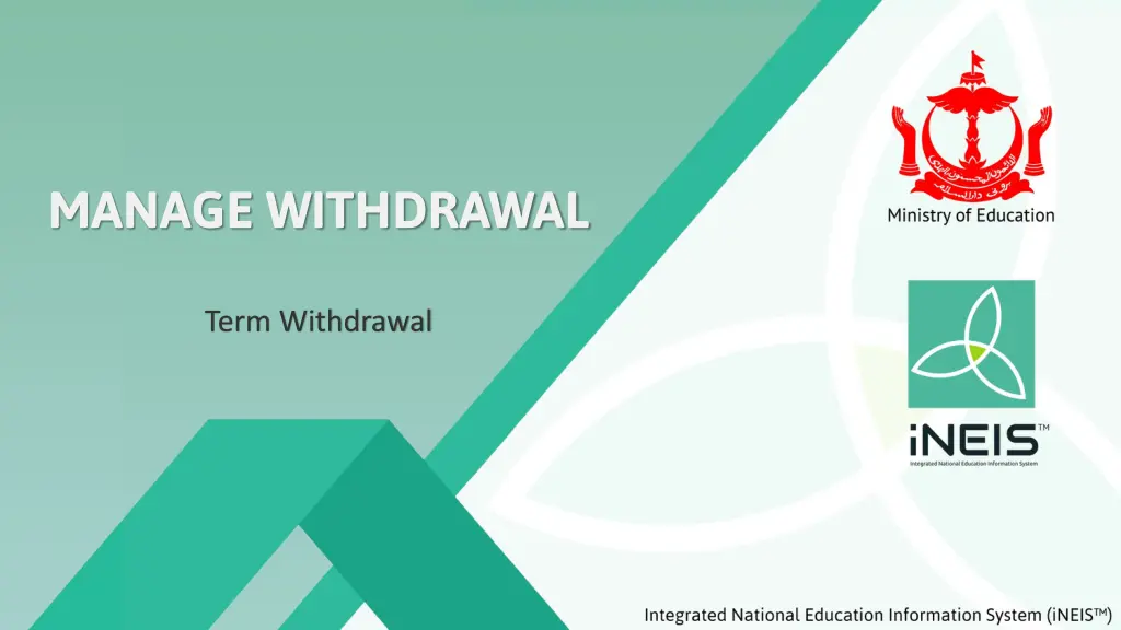 manage withdrawal 4