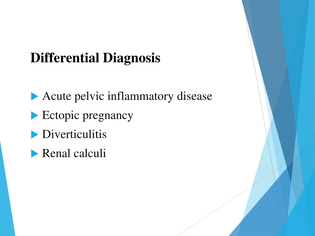 differential diagnosis