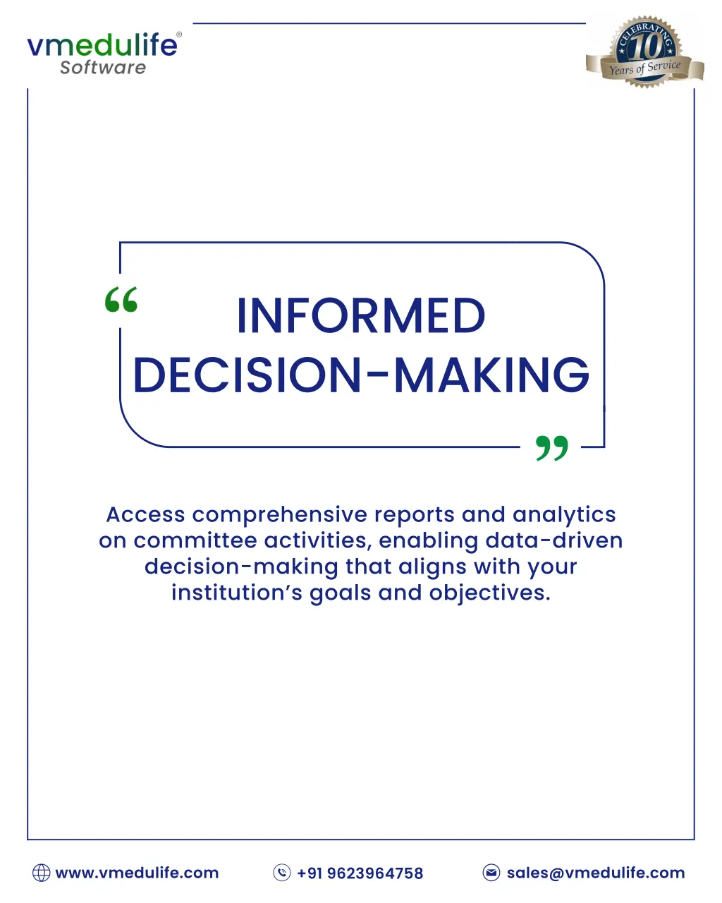 informed decision making