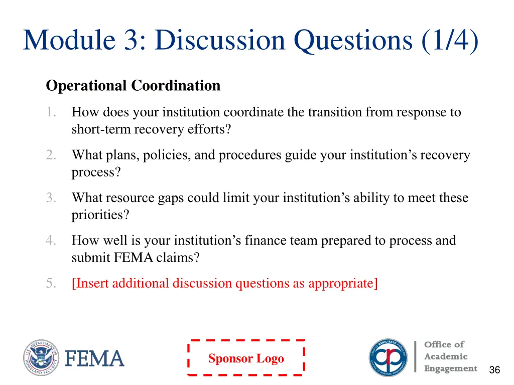 module 3 discussion questions 1 4