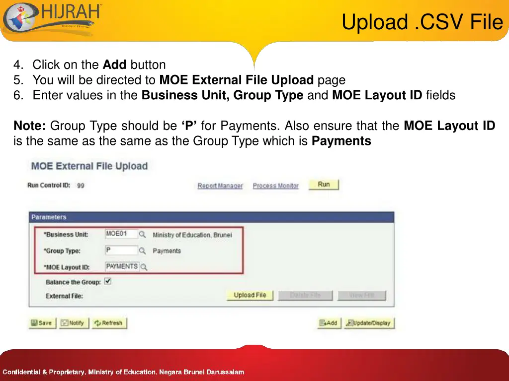 upload csv file 2