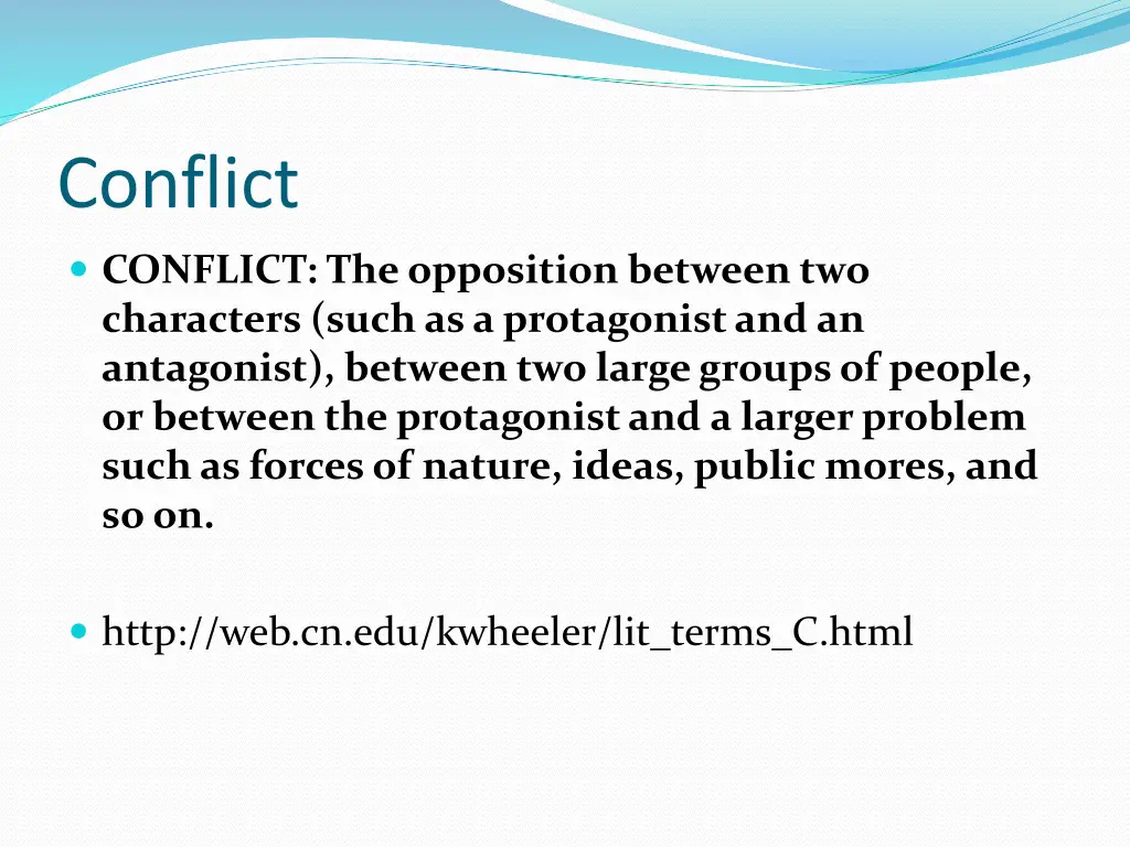 conflict