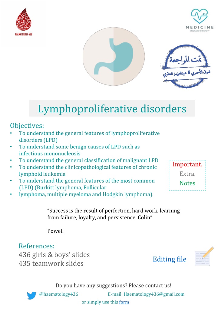 lymphoproliferative disorders