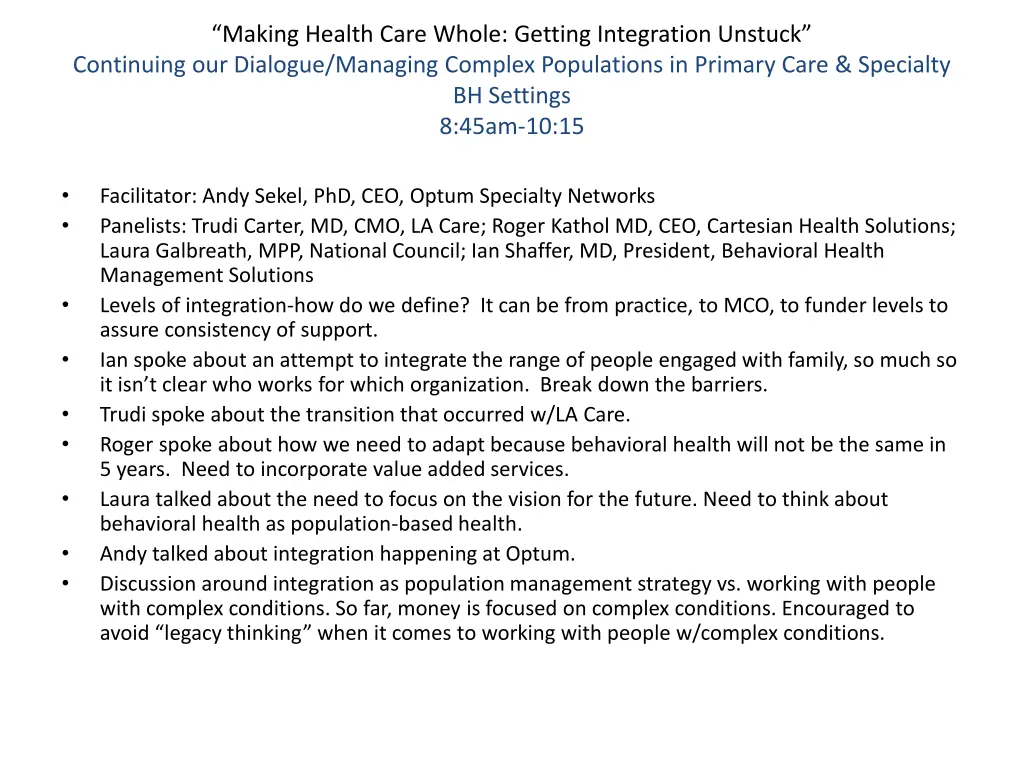 making health care whole getting integration 3