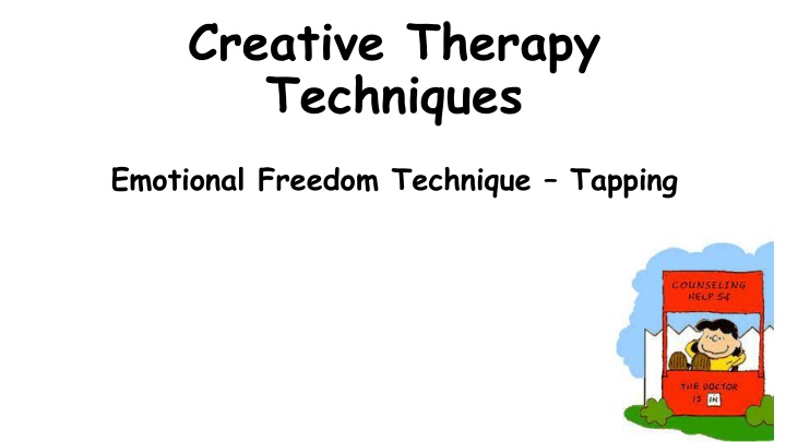 creative therapy techniques