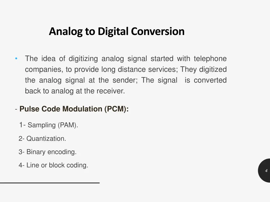 analog to digital conversion 1