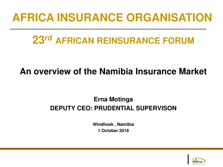 africa insurance organisation