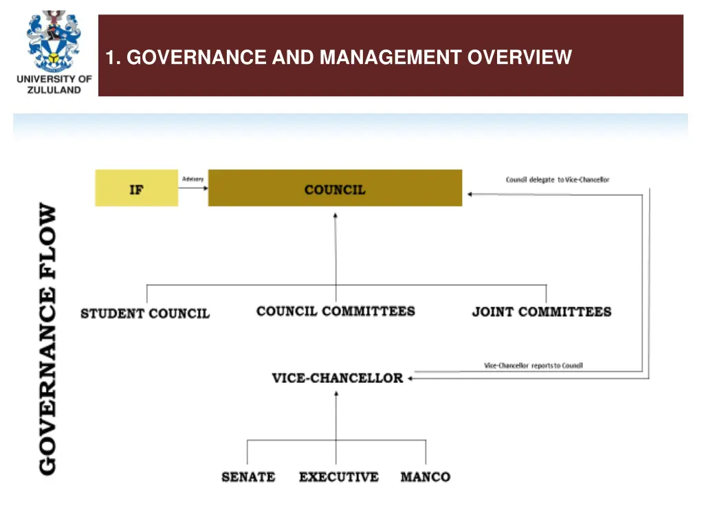 1 governance and management overview