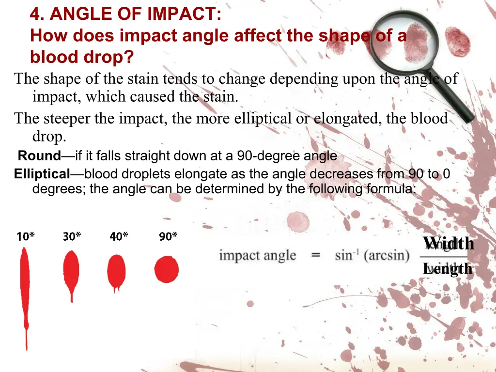 4 angle of impact how does impact angle affect