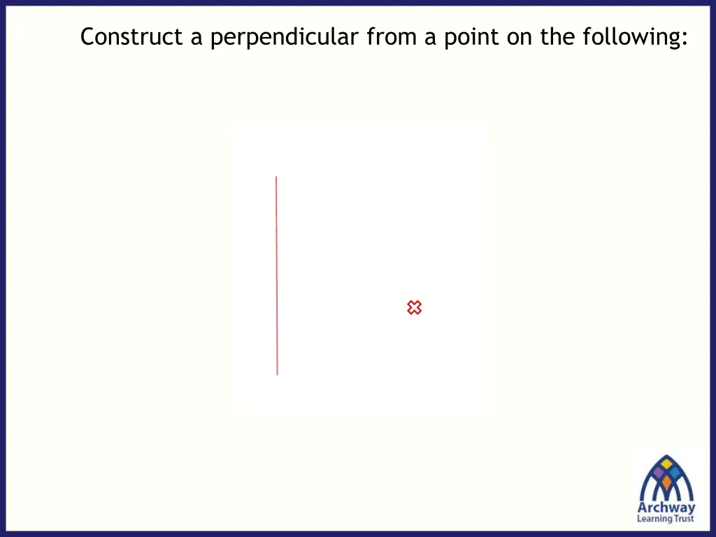 construct a perpendicular from a point 2