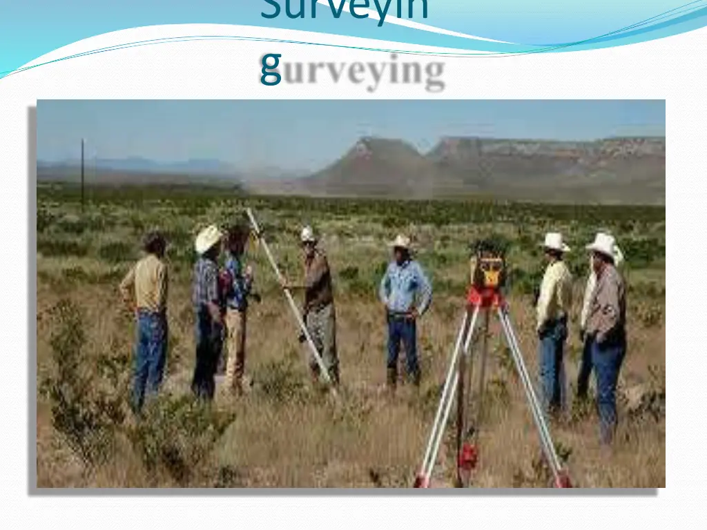 surveyin g 1