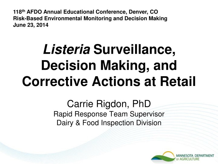 118 th afdo annual educational conference denver