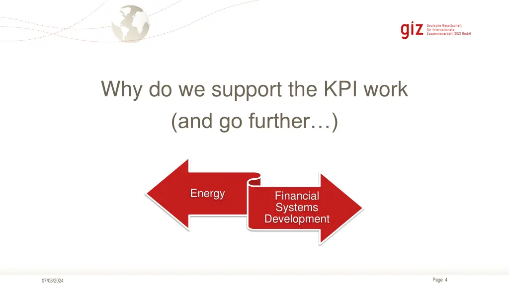 why do we support the kpi work and go further