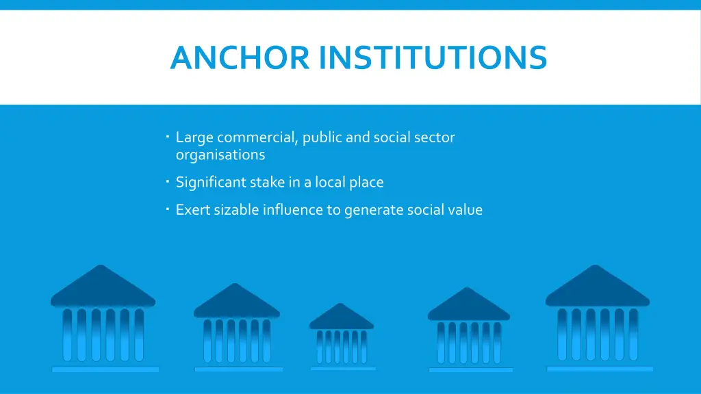 anchor institutions