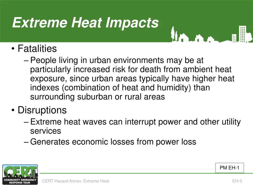 extreme heat impacts