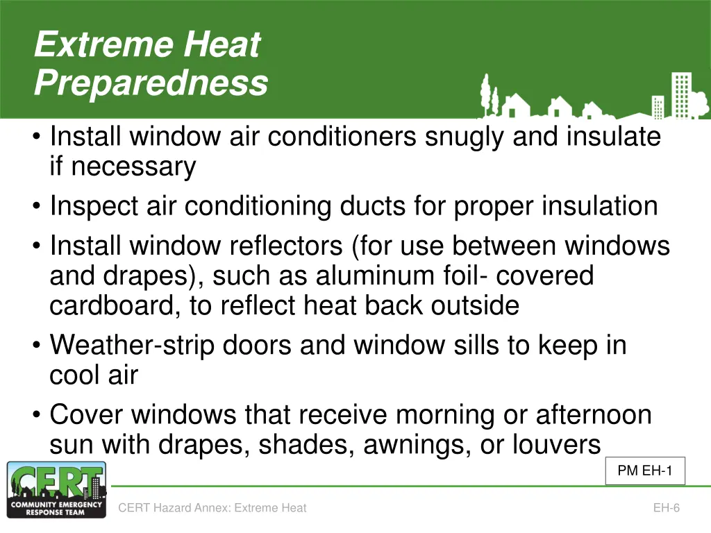 extreme heat preparedness 2 of 3