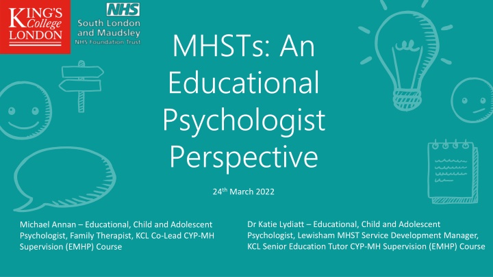 mhsts an educational psychologist perspective