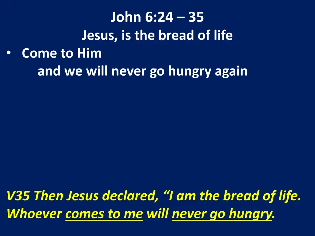 john 6 24 35 jesus is the bread of life 3