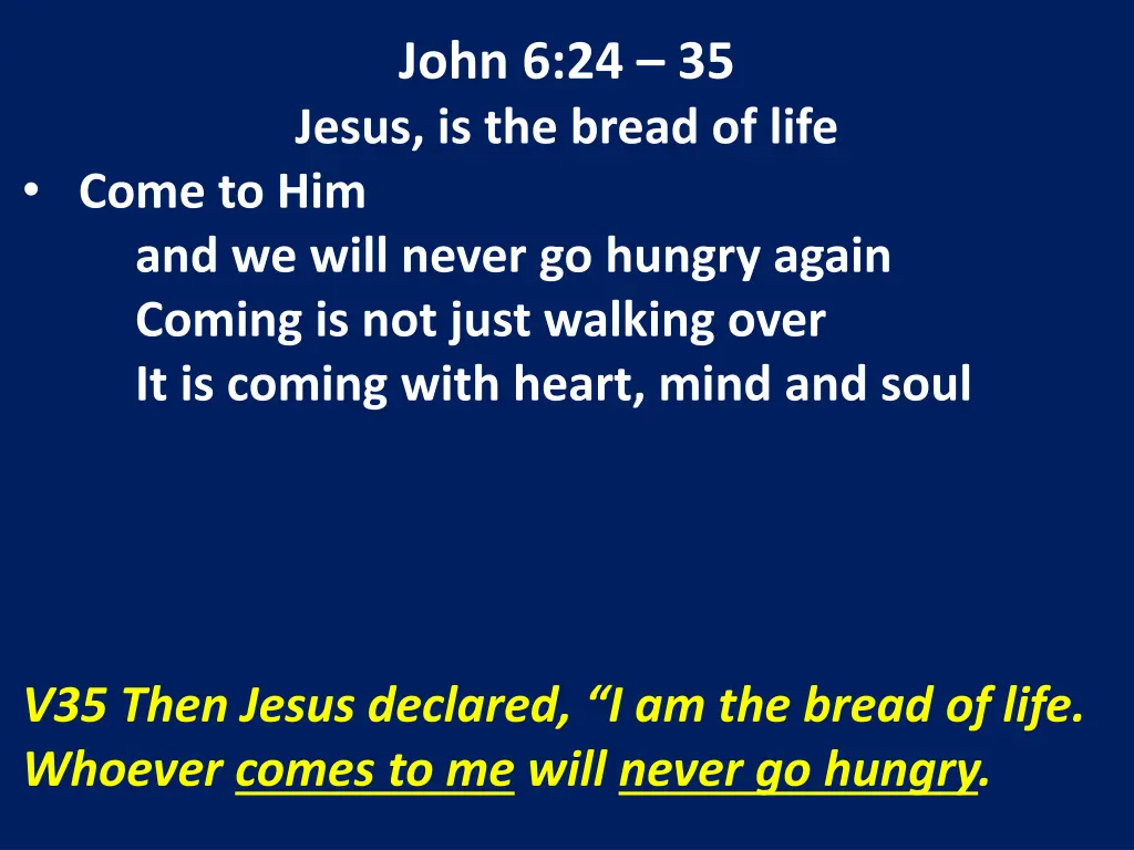 john 6 24 35 jesus is the bread of life 5