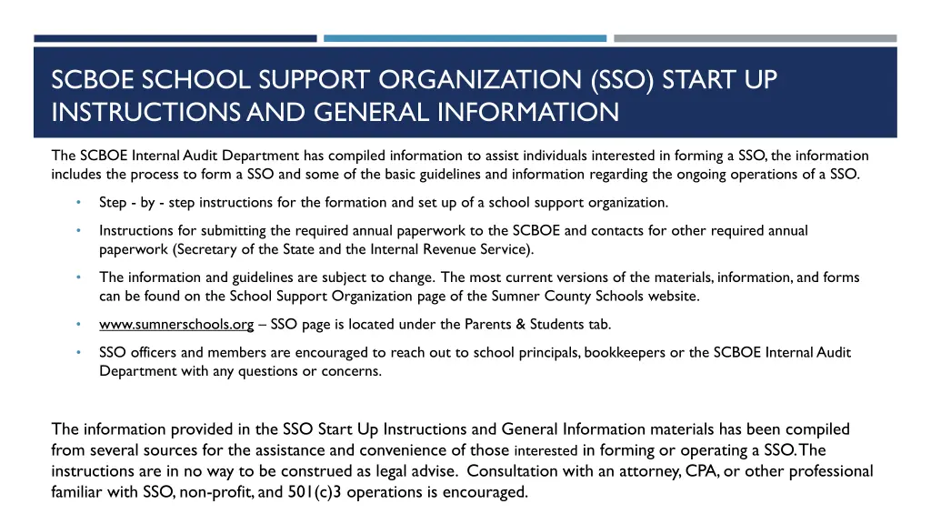 scboe school support organization sso start