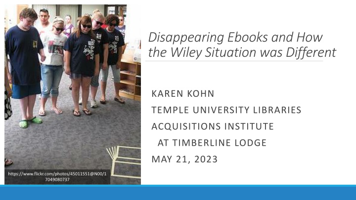 disappearing ebooks and how the wiley situation