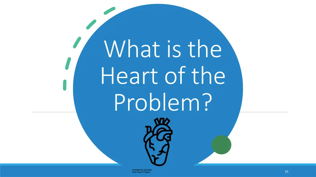 what is the heart of the problem