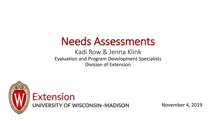 needs assessments needs assessments kadi