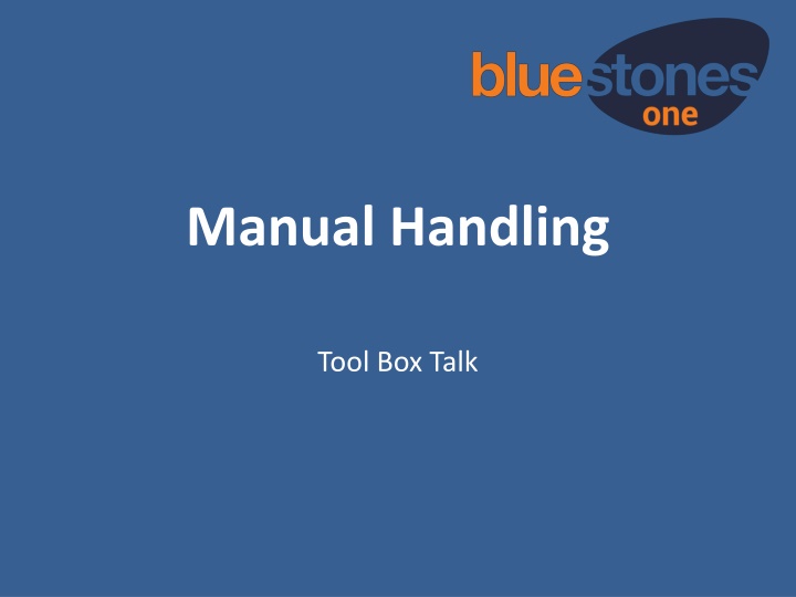 manual handling