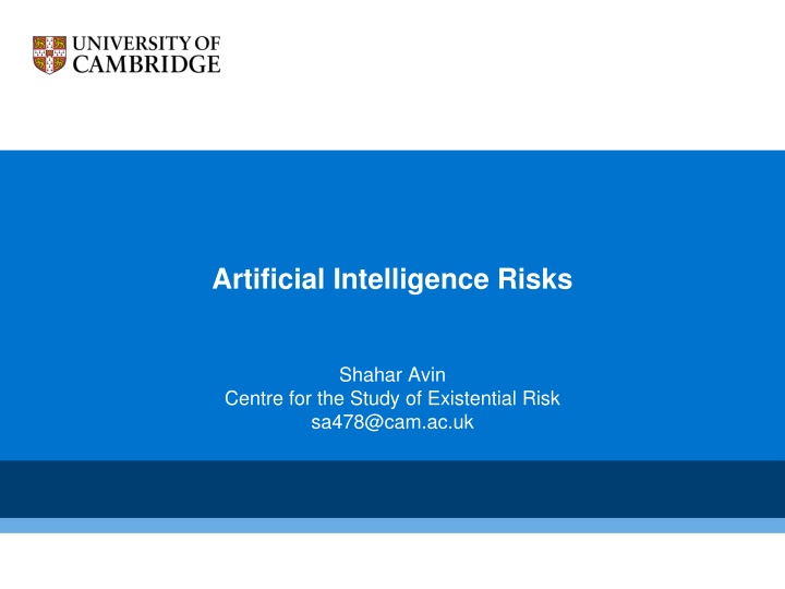 artificial intelligence risks